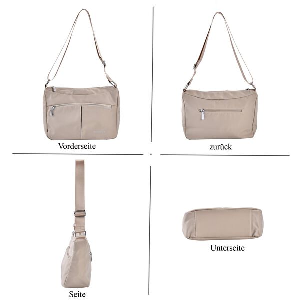 Wasserdichte Crossbody-Tasche, Rosa image number 4