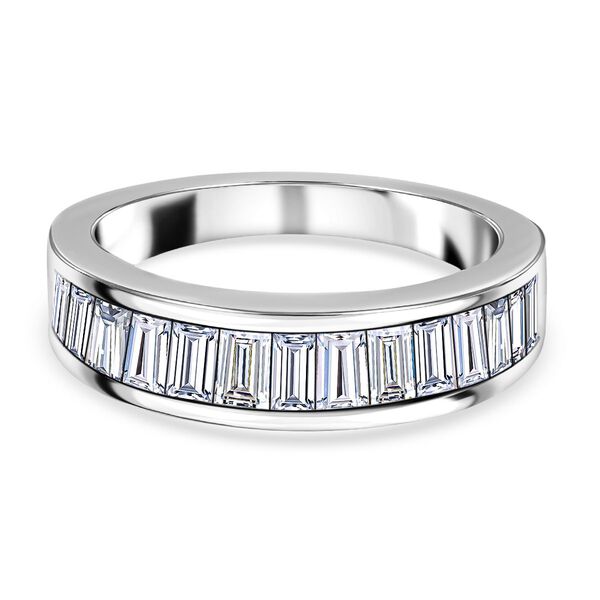Moissanit Ring, 925 Silber rhodiniert  ca. 1,73 ct image number 0