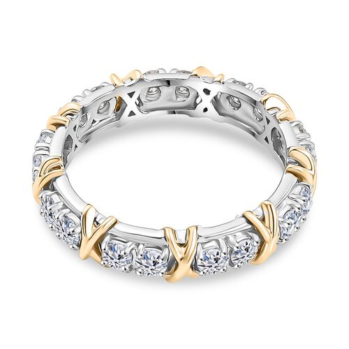 LUXURIANT DIAMOND - Lab Grown Diamant Ring 950 Platin und 585 Gelbgold (Größe 17.00) ca. 1.00 ct image number 5