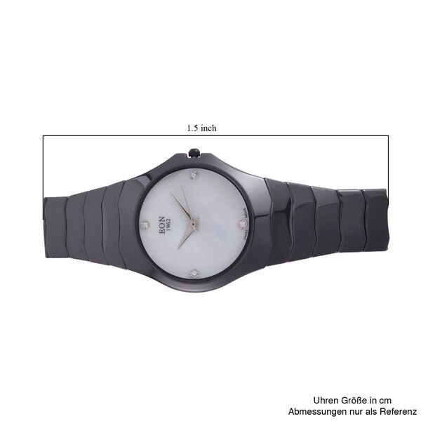 EON 1962 schweizes Uhrwerk, schwarz image number 7