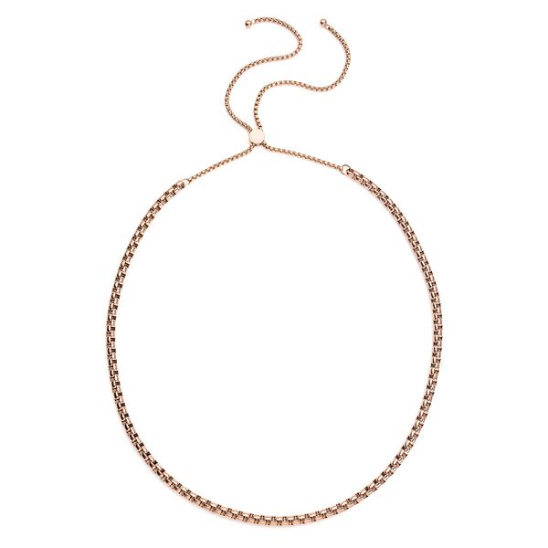 Box-Halskette in Roségoldton, 45 cm - 39,47g image number 0
