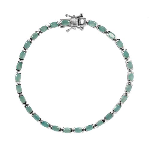 Grandidierit Armband, ca. 19 cm, 925 Silber platiniert ca. 8.27 ct image number 0