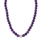 Afrikanischer Amethyst Halskette ca. 50 cm ca. 365.00 ct