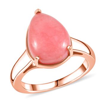 D&rsquo;joy AA Vinicunca-Peruanischer Opal Ring 925 Silber 750 ros&eacute;vergoldet (Gr&ouml;&szlig;e 17.00) ca. 3,96 ct