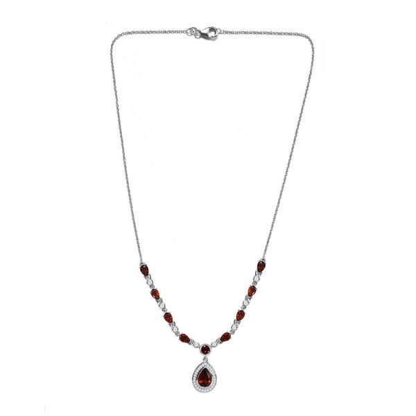 Kirsch Citrin Halskette, 50 cm - 5,81 ct. image number 4