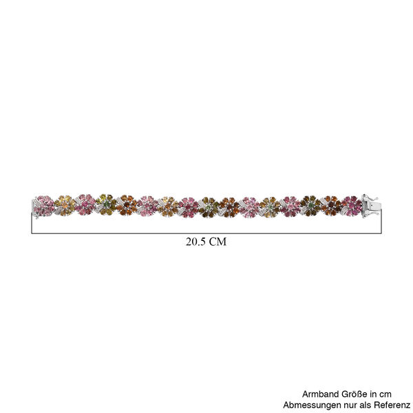 AA Multi-Turmalin und Zirkon Armband image number 5