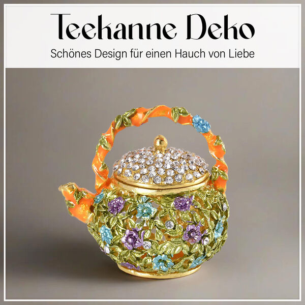 Teekanne Deko Schmuckdose image number 4