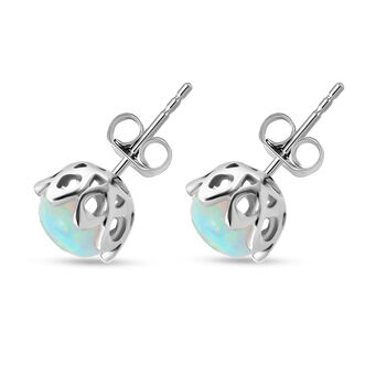 Nat&uuml;rliche, &auml;thiopische Welo Opal Ohrringe - 1,25 ct.