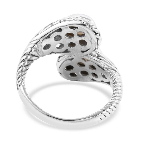 Royal Bali Kollektion - natürlicher, äthiopischer Opal-Ring, 925 Silber  ca. 1,64 ct image number 5