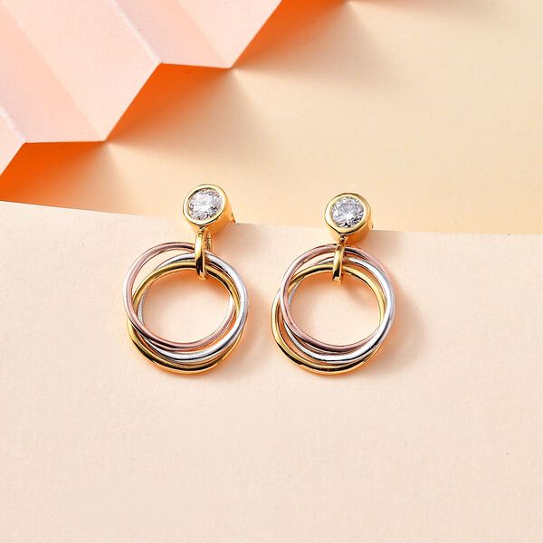 Moissanit Ohrringe - 0,84 ct. image number 9