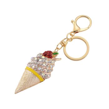 Roter Kristall Schmuckset Legierung emailliert, Legierung Std Gelb