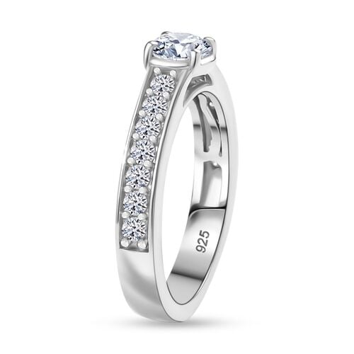 LUXURIANT DIAMOND- SGL zertifizierter VS-EF Labor Diamant Ring - 1 ct. image number 5