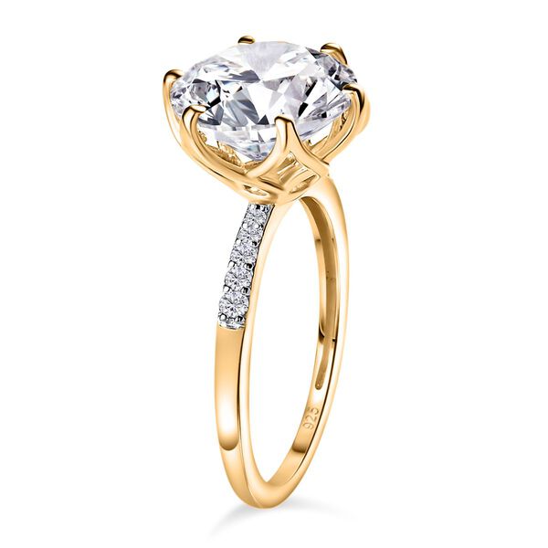 Moissanit Ring - 4,80 ct. image number 5