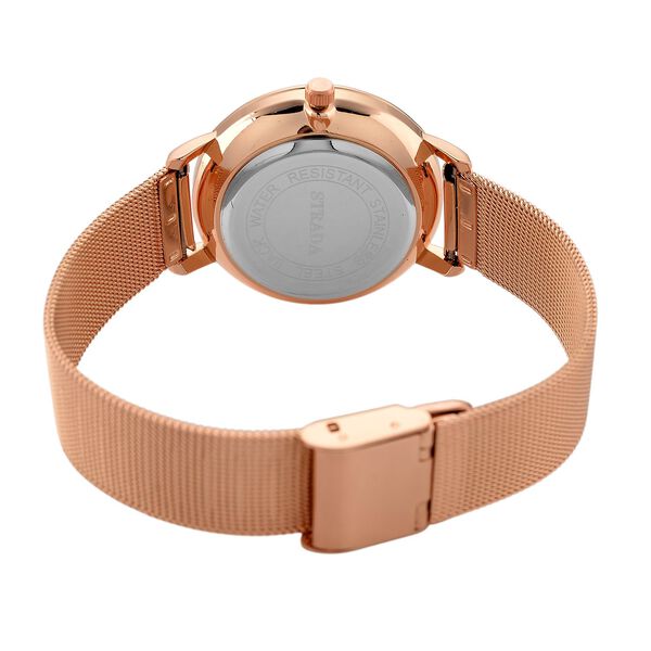 STRADA - 316L Edelstahl Rose Uhren 21.5 cm image number 6