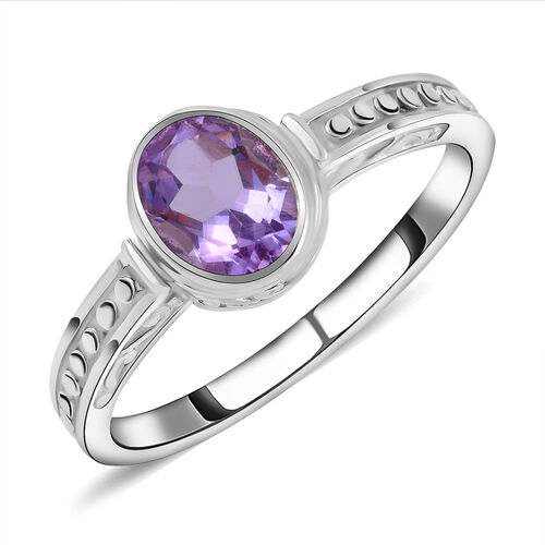 Royal Bali - rosa Amethyst-Ring, 925 Silber  ca. 1,10 ct image number 0