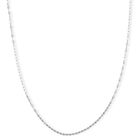 925 Silber rhodiniert Kette ca. 45 cm