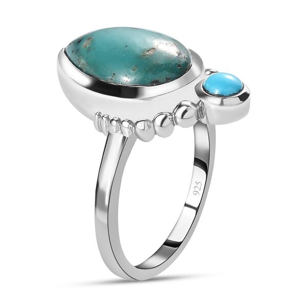 Sierra Nevada T&uuml;rkis und Sleeping Beauty T&uuml;rkis Ring - 5,50 ct. image number 5