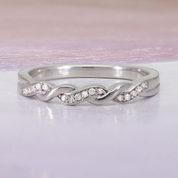 Diamant Ring - 0,10 ct. image number 2