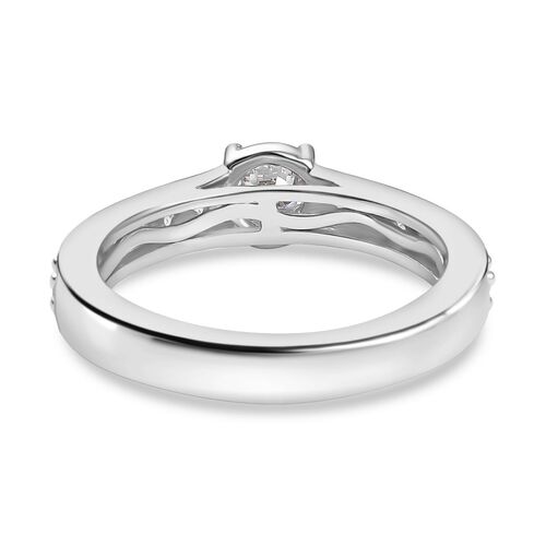 LUXURIANT DIAMOND- SGL zertifizierter VS-EF Labor Diamant Ring - 1 ct. image number 6