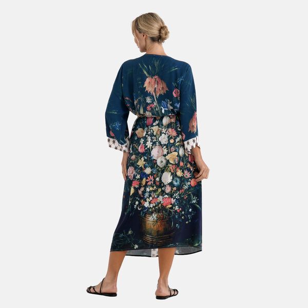   La Marey placement  print Brid  kimono image number 4