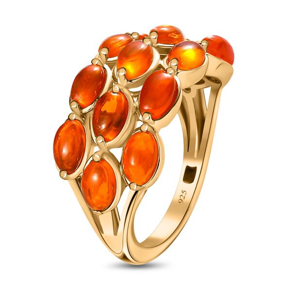 AA orange äthiopischer Opal-Ring - 2,09 ct. image number 5