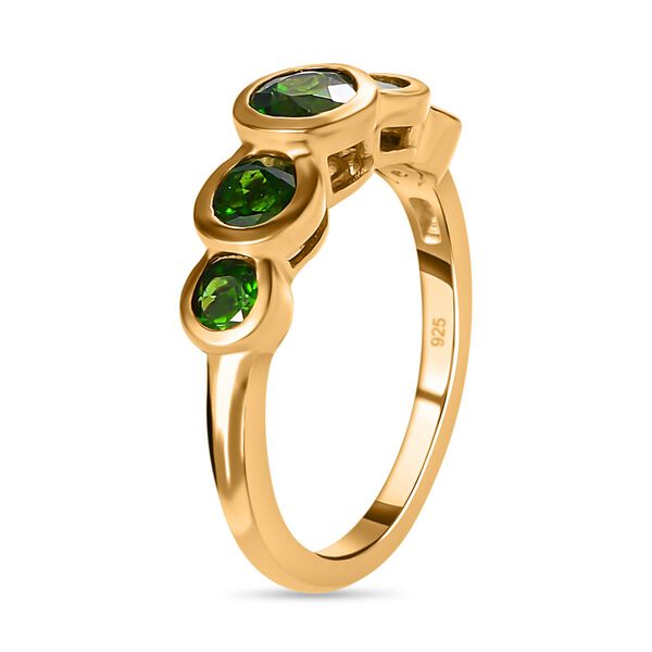 Nat&uuml;rlicher Chromdiopsid-Ring - 1,57 ct. image number 5