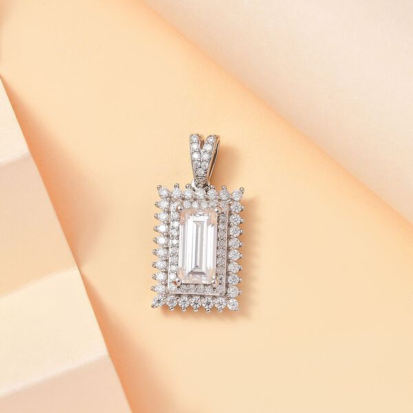 Moissanit Anhänger - 2,89 ct. image number 8