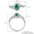 AAA Kagem Sambischer Smaragd Ring, ca. 0,96 ct. image number 5