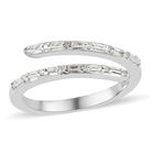 Diamant Ring 925 Silber platiniert  ca. 0,20 ct image number 3