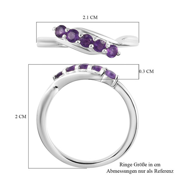 Afrikanischer Amethyst-Ring - 0,34 ct. image number 7