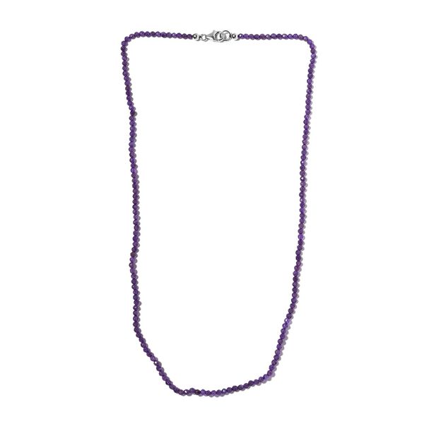Afrikanische Amethyst-Halskette, 50 cm - 30 ct. image number 4