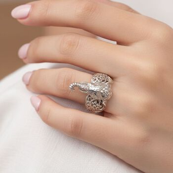 925 Silber Ring (Gr&ouml;&szlig;e 19.00) ca. 5,27g