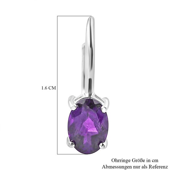 Afrikanische Amethyst-Ohrringe - 1,46 ct. image number 6