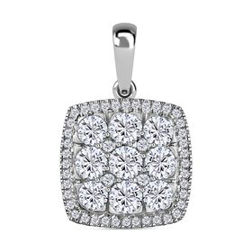 Moissanit Anhänger - 3,10 ct.