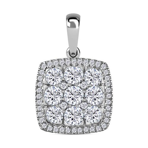 Moissanit Anhänger - 3,10 ct. image number 0