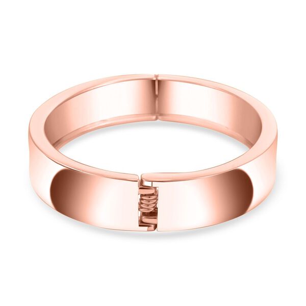 Roséfarbener Klassik Armreif, ca. 18.5 cm, ca. 49,00g image number 5