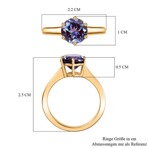 Labor Alexandrit Ring - 2,38 ct. image number 6