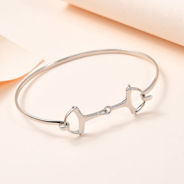 Trensen-Armband in platiniertem Silber image number 2