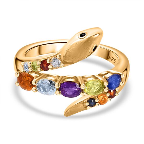 Multi-Edelstein-Ring - 1,18 ct.