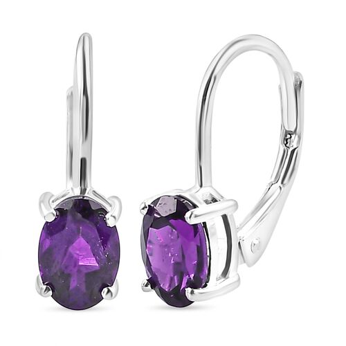 Afrikanische Amethyst-Ohrringe - 1,46 ct. image number 0