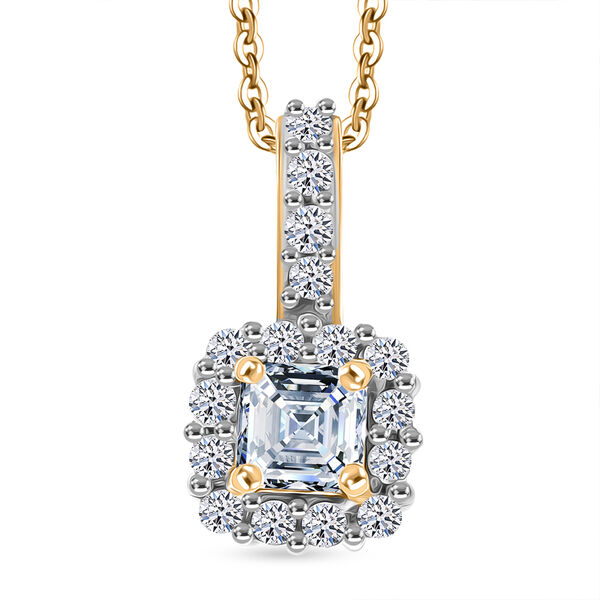 LUXURIANT DIAMOND - Lab Grown Diamant SI-GH Schmuckset ca. 45 cm 925 Silber 750 Gelbgold Vermeil ca. 0.40 ct image number 0