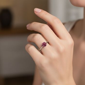 D'Joy roter Moissanit Ring - 0,94 ct.