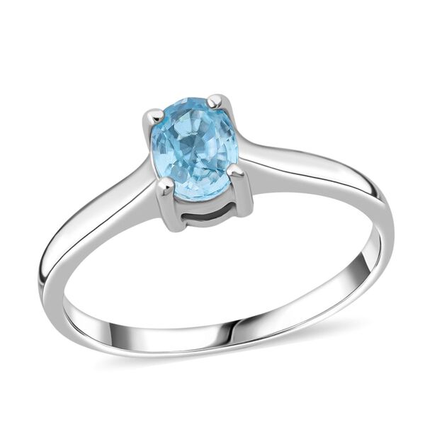 D'Joy AA blauer Zirkon Ring - 1,26 ct. image number 3