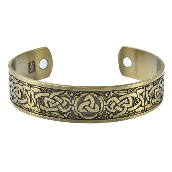 Schlichter Armreif ca. 17-18 cm in goldfarben