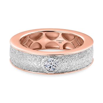 LUXURIANT DIAMOND - Lab Grown Diamant SI-GH Ring 925 Silber (Gr&ouml;&szlig;e 16.00) ca. 0,20 ct