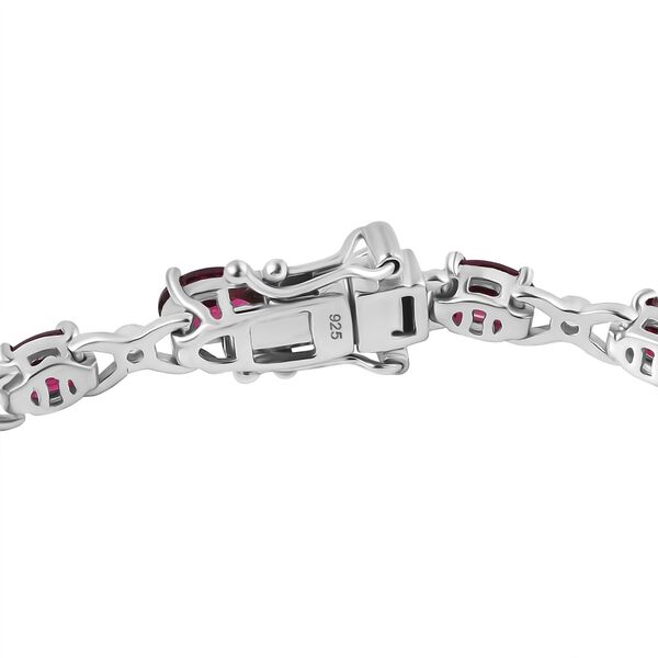 Rhodolith Granat und Zirkon Armband image number 4