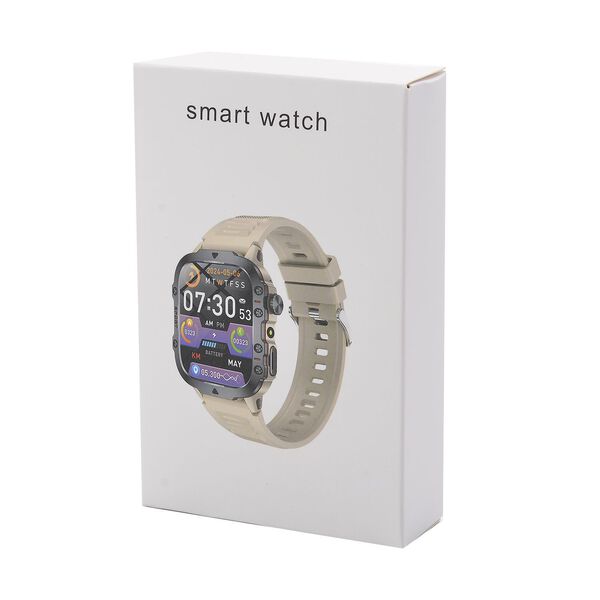 H19 Smartwatch, 2.01 Zoll HD-Display, Schwarzes Silikonarmband image number 10