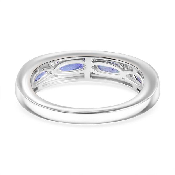 Tansanit und Zirkon Ring - 1,04 ct. image number 6