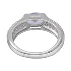 LUSTRO STELLA - Weißer Zirkonia Ring 925 Silber rhodiniert  ca. 2,91 ct image number 2