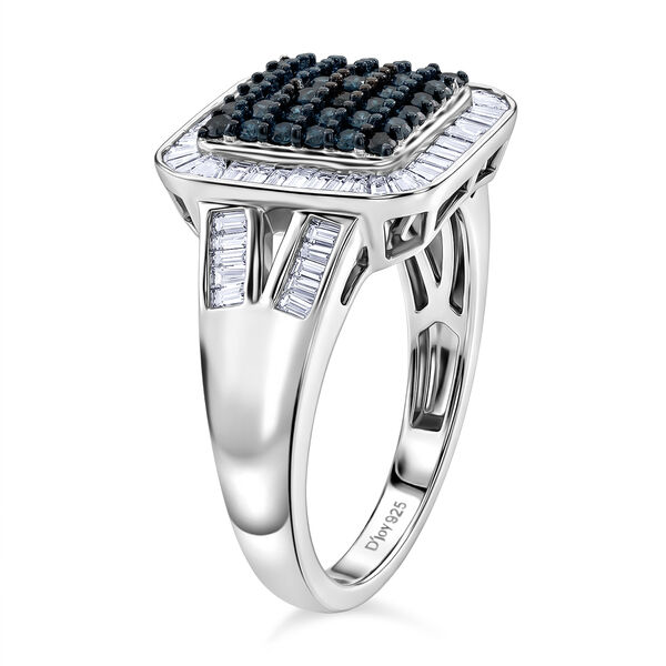 D'Joy blauer und wei&szlig;er Diamant Ring - 1 ct. image number 5